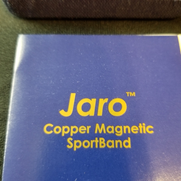 Jaro Genuine Copper 24k Gold Plated Copper Magnetic Sportband NIB - Picture 7 of 8